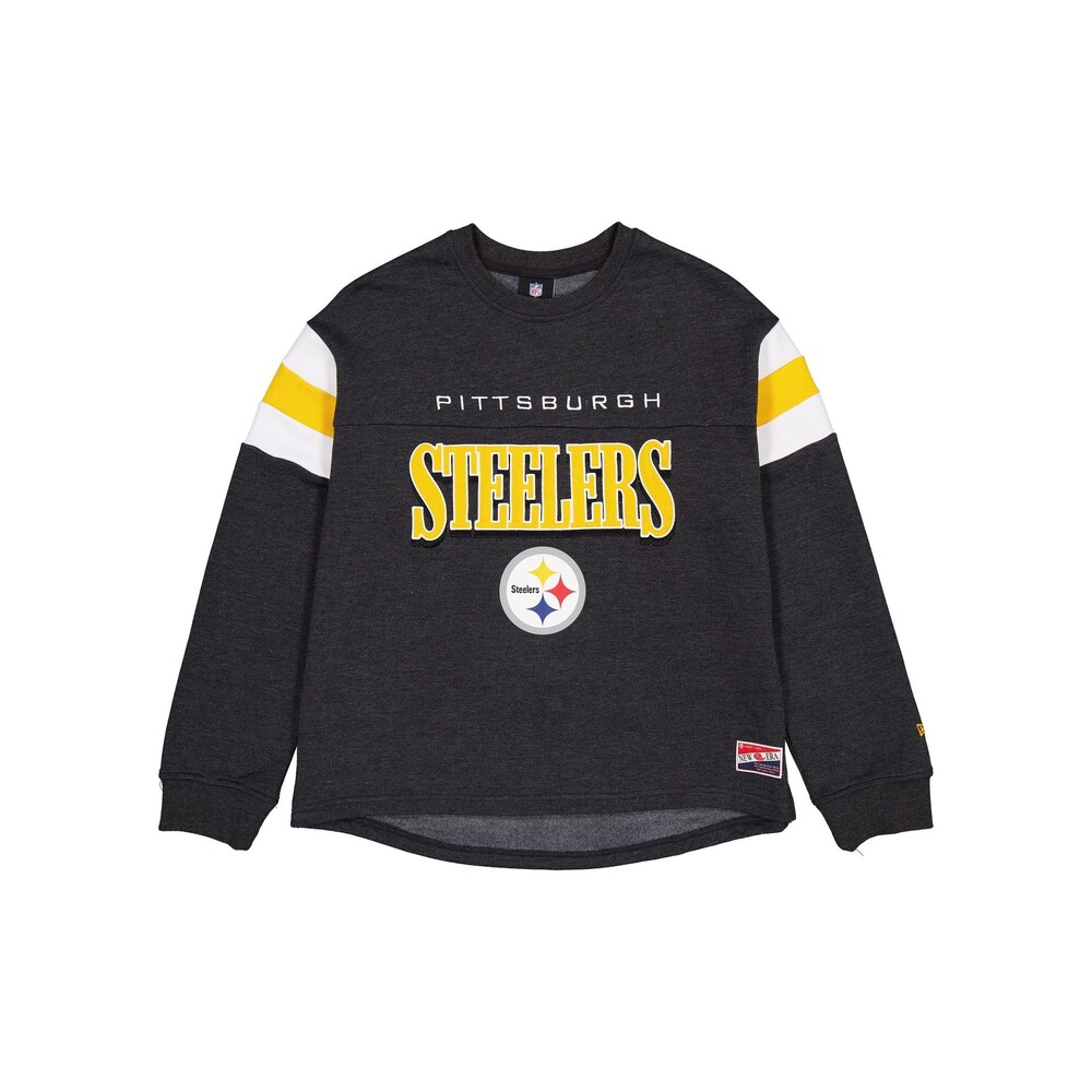 New Era Pittsburgh Steelers Throwback Women's Crewneck - Size S